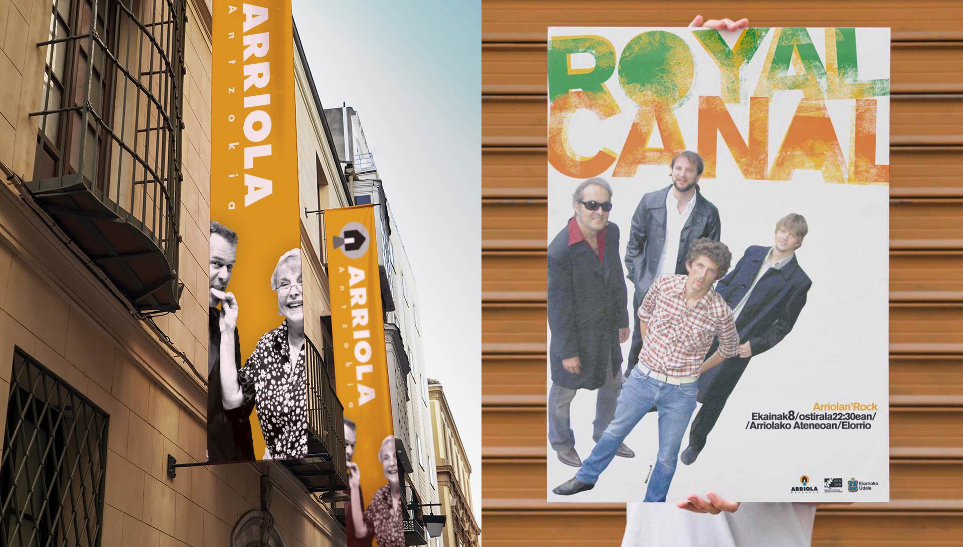 Arriola banderolas / Carteles