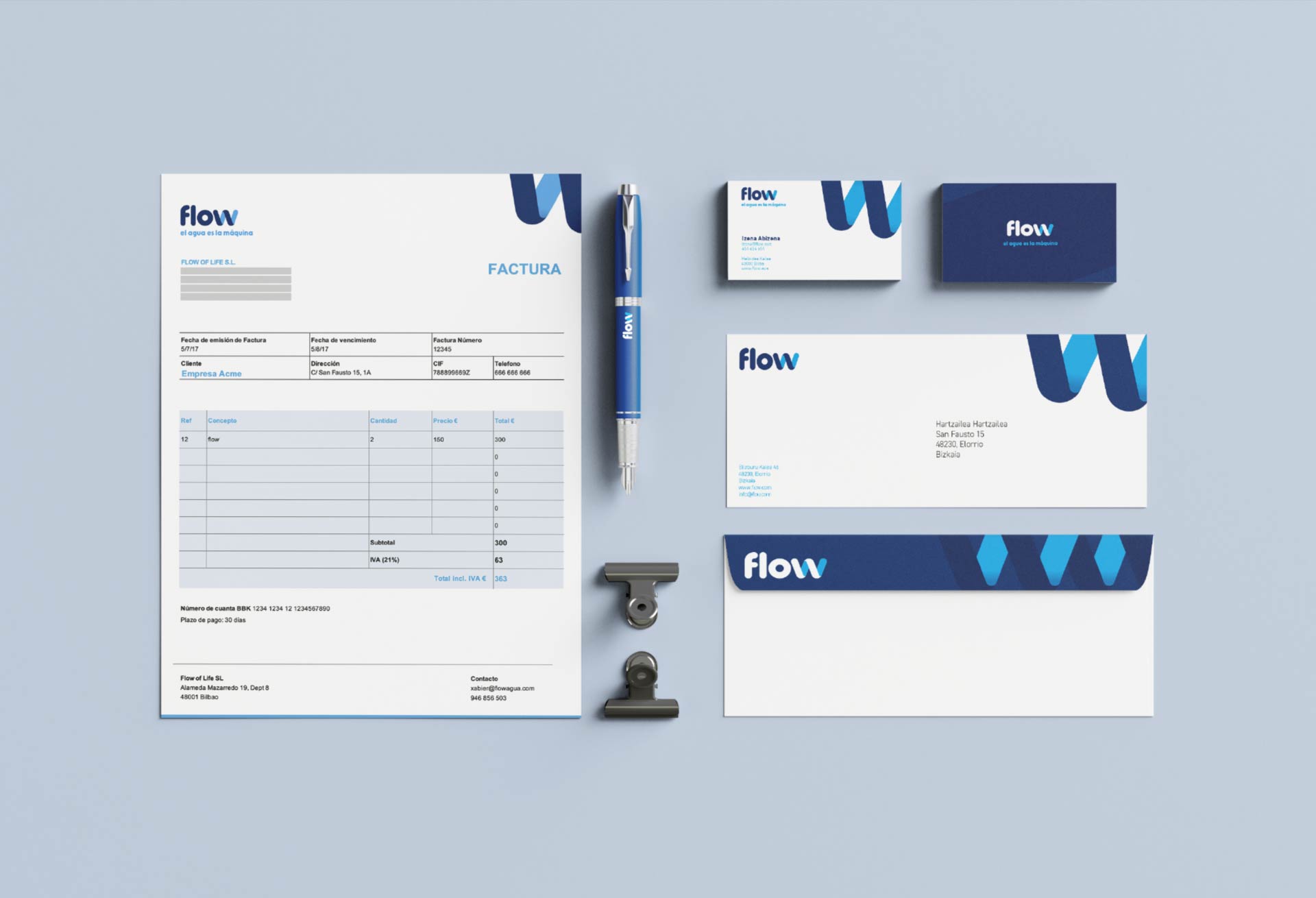 Flow Papelería